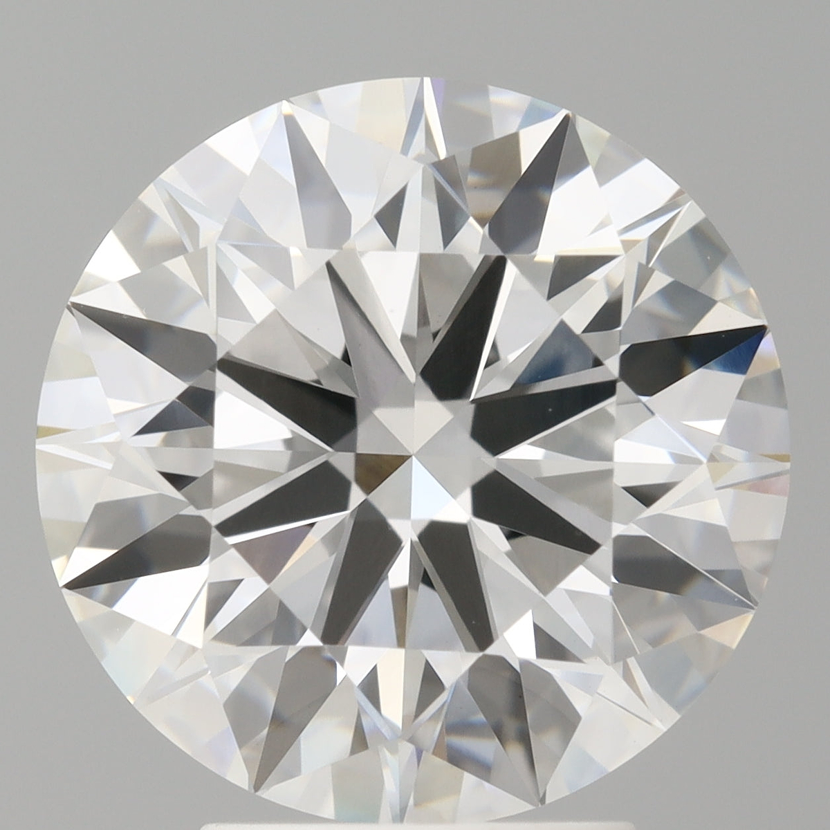 4.10 Carat Round Shaped, Ideal Cut, E Color, VVS2 Clarity, IGI Certified Lab Grown Diamond