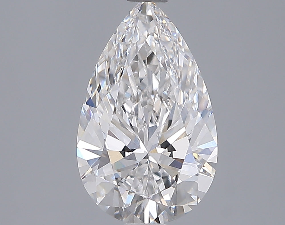 2.07 Carat Pear Shaped, Ideal Cut, E Color, VVS2 Clarity, IGI Certified Lab Grown Diamond