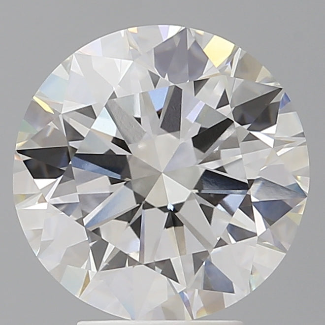 4.52 Carat Round Shaped, Excellent Cut, F Color, VVS2 Clarity, IGI Certified Lab Grown Diamond