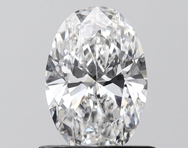 1.08 Carat Oval Shaped, Ideal Cut, D Color, VVS2 Clarity, IGI Certified Lab Grown Diamond