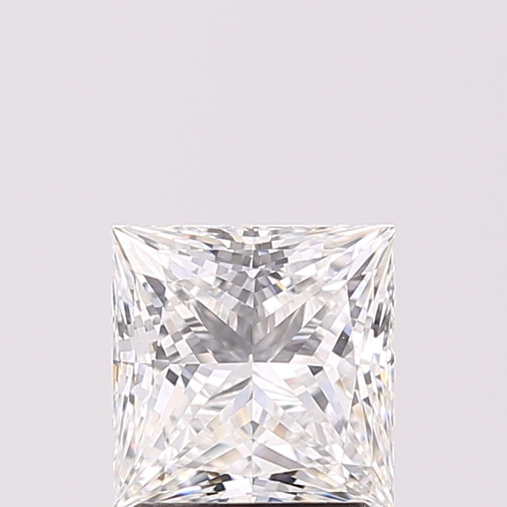 2.06 Carat Princess Shaped, Excellent Cut, E Color, VVS2 Clarity, IGI Certified Lab Grown Diamond