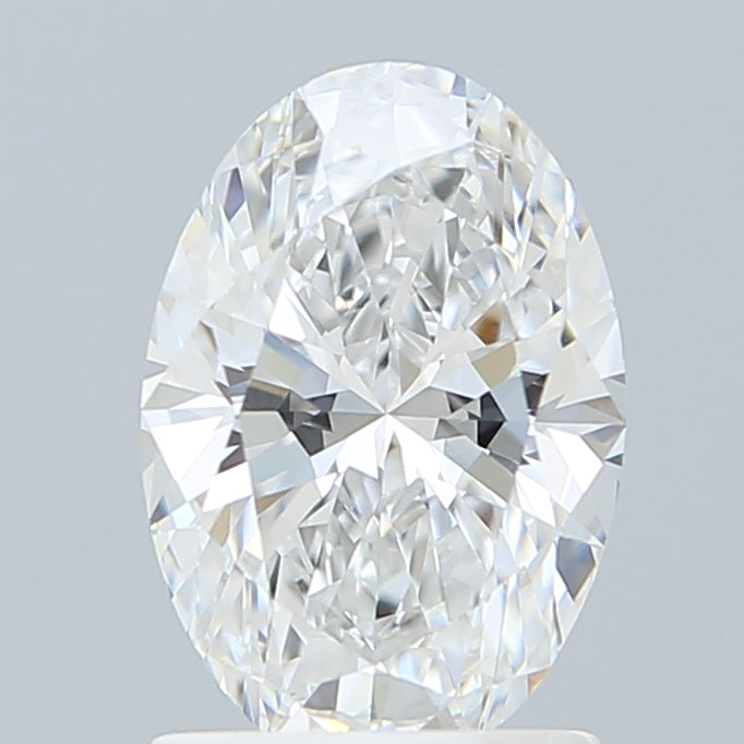 1.53 Carat Oval Shaped, Ideal Cut, D Color, VVS2 Clarity, IGI Certified Lab Grown Diamond