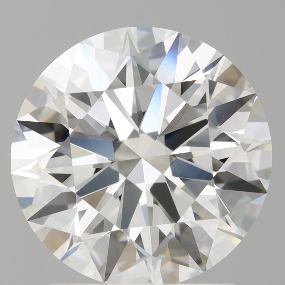 2.02 Carat Round Shaped, Ideal Cut, E Color, VVS2 Clarity, IGI Certified Lab Grown Diamond