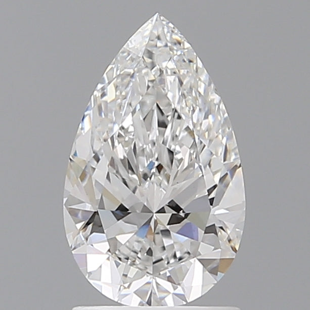 1.53 Carat Pear Shaped, Ideal Cut, D Color, VS1 Clarity, IGI Certified Lab Grown Diamond