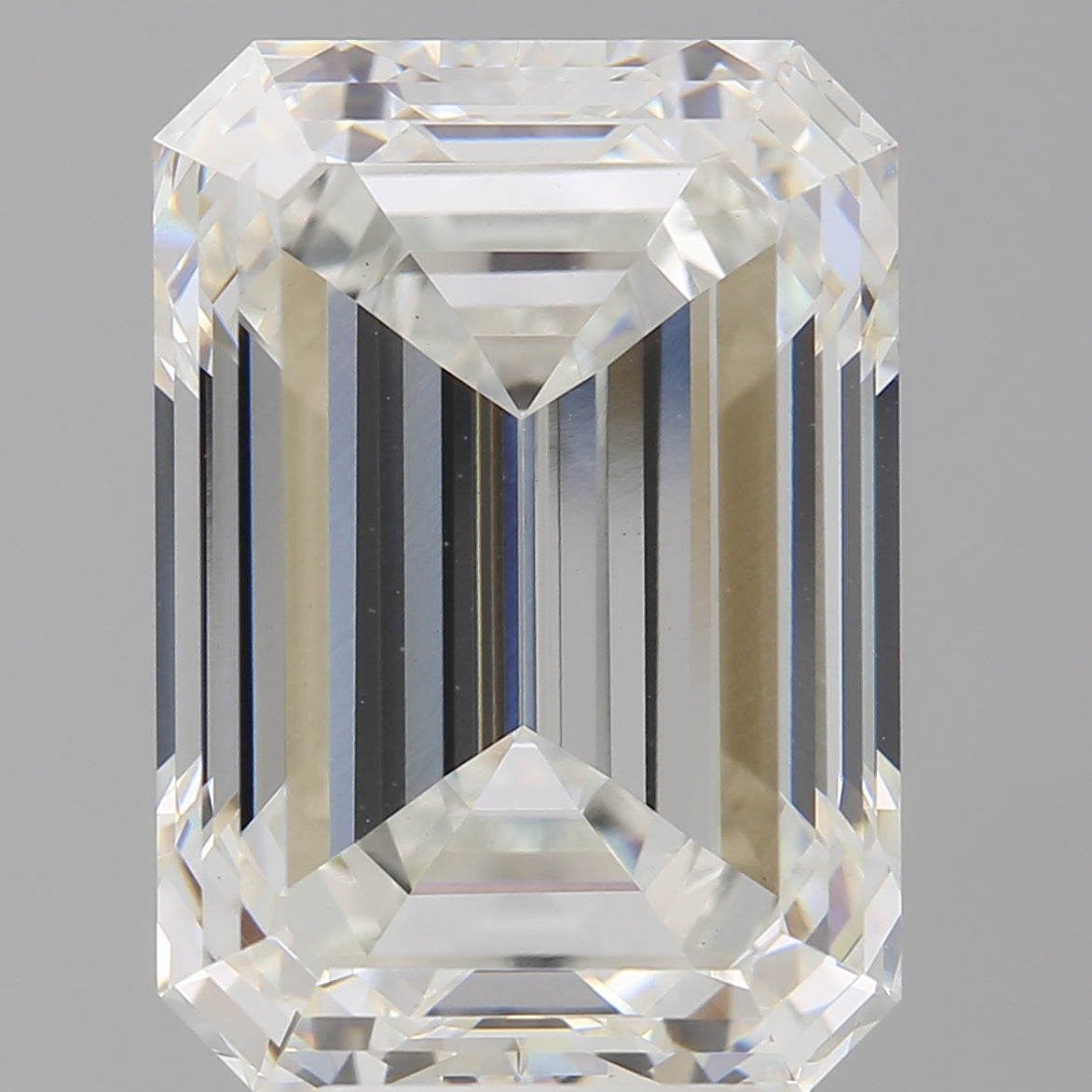 8.53 Carat Emerald Shaped, Ideal Cut, F Color, VVS2 Clarity, IGI Certified Lab Grown Diamond