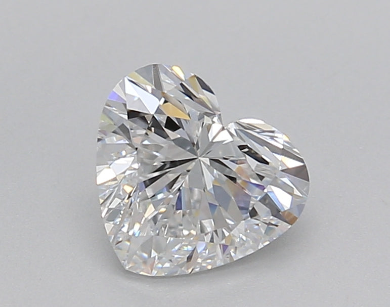 1.00 Carat Heart Shaped, Very Good Cut, D Color, VVS1 Clarity, IGI Certified Lab Grown Diamond