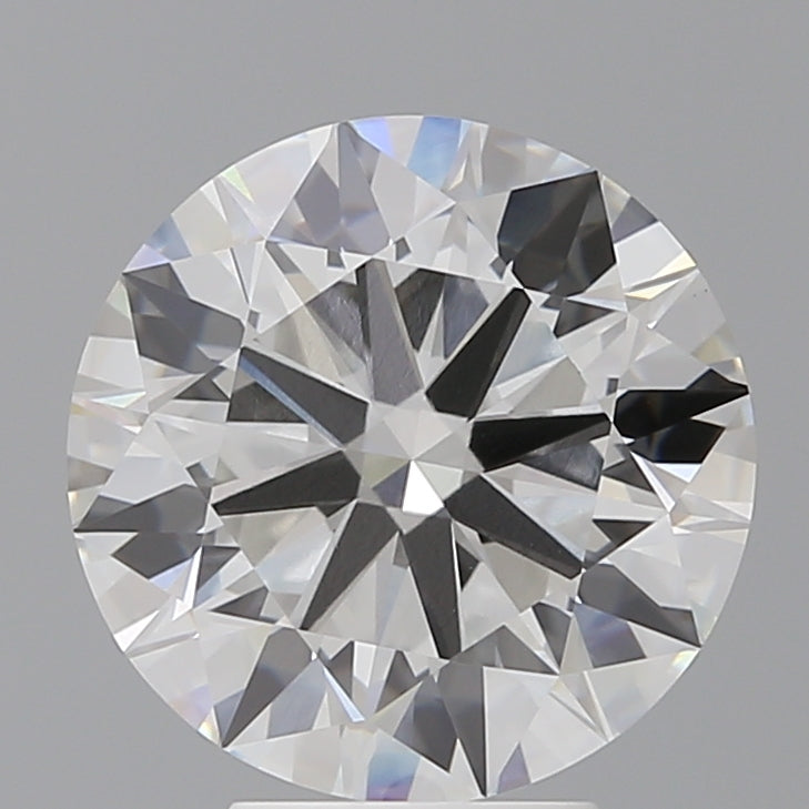 5.07 Carat Round Shaped, Ideal Cut, F Color, VVS2 Clarity, IGI Certified Lab Grown Diamond