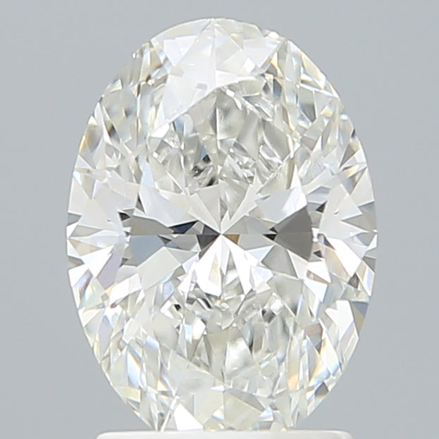 2.07 Carat Oval Shaped, Ideal Cut, F Color, VVS2 Clarity, IGI Certified Lab Grown Diamond