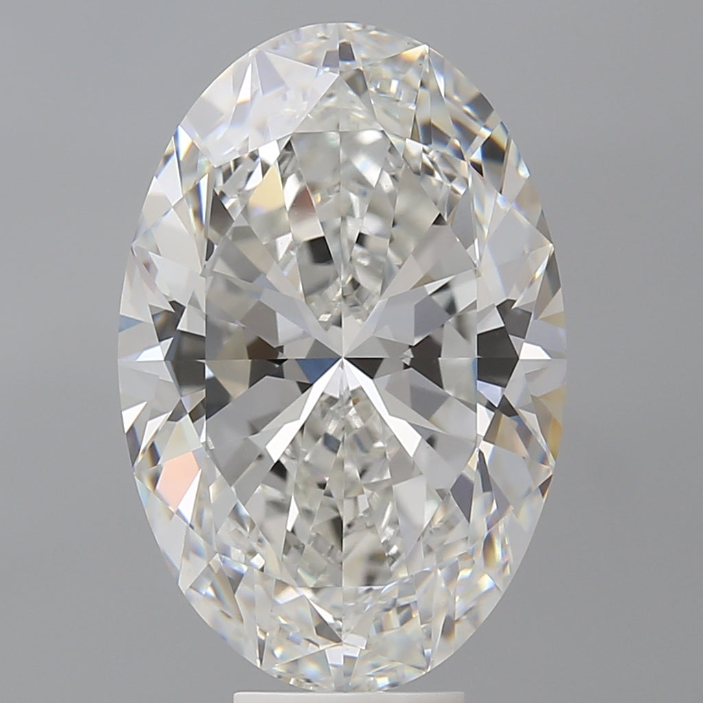 9.00 Carat Oval Shaped, Ideal Cut, F Color, VVS2 Clarity, IGI Certified Lab Grown Diamond