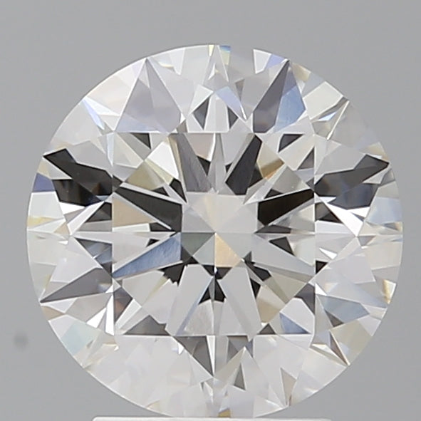 3.09 Carat Round Shaped, Ideal Cut, F Color, VVS2 Clarity, IGI Certified Lab Grown Diamond
