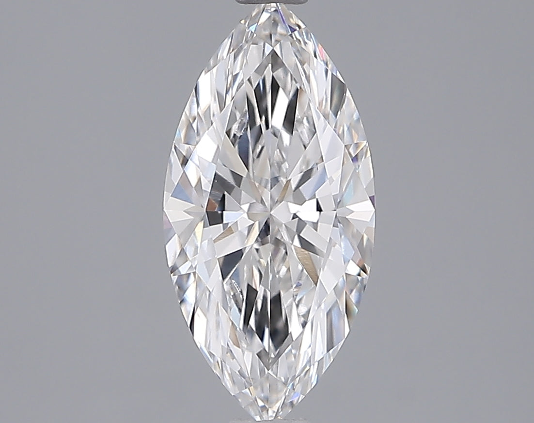 1.77 Carat Marquise Shaped, Ideal Cut, D Color, VS1 Clarity, IGI Certified Lab Grown Diamond