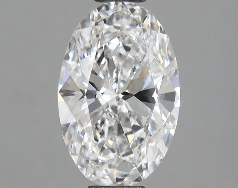 1.09 Carat Oval Shaped, Ideal Cut, F Color, VVS2 Clarity, IGI Certified Lab Grown Diamond