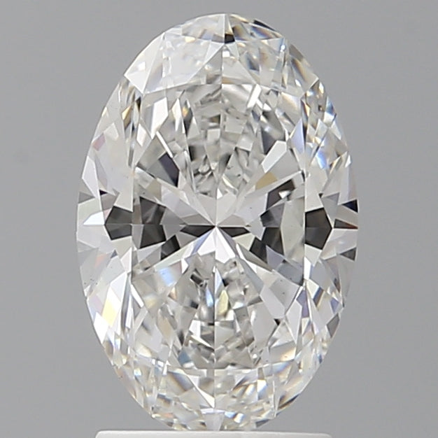 2.06 Carat Oval Shaped, Ideal Cut, E Color, VS1 Clarity, IGI Certified Lab Grown Diamond