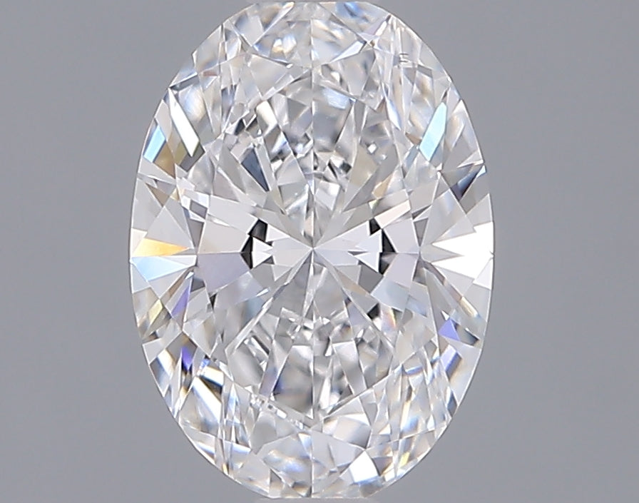 1.34 Carat Oval Shaped, Ideal Cut, D Color, VS1 Clarity, IGI Certified Lab Grown Diamond