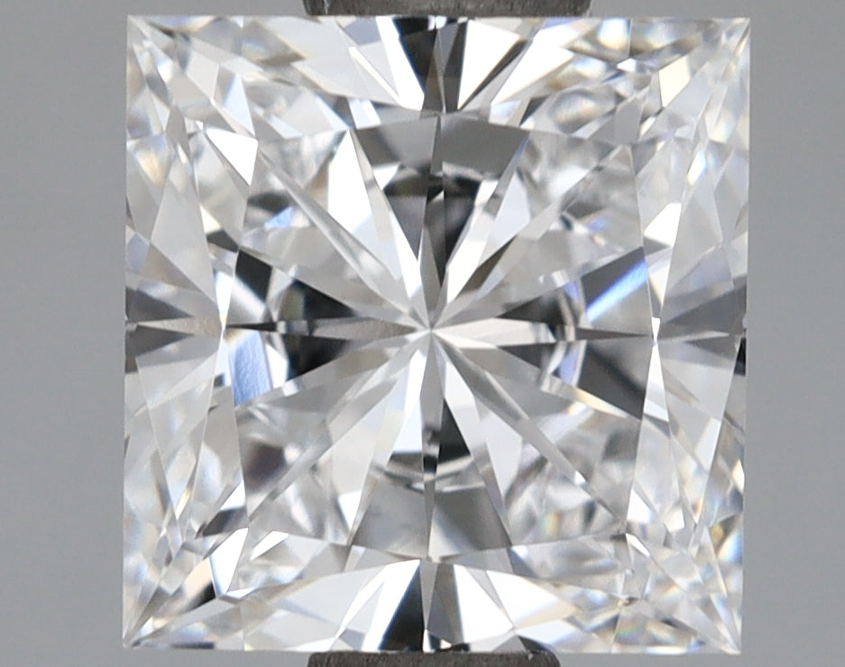 2.01 Carat Princess Shaped, Ideal Cut, D Color, VVS1 Clarity, IGI Certified Lab Grown Diamond