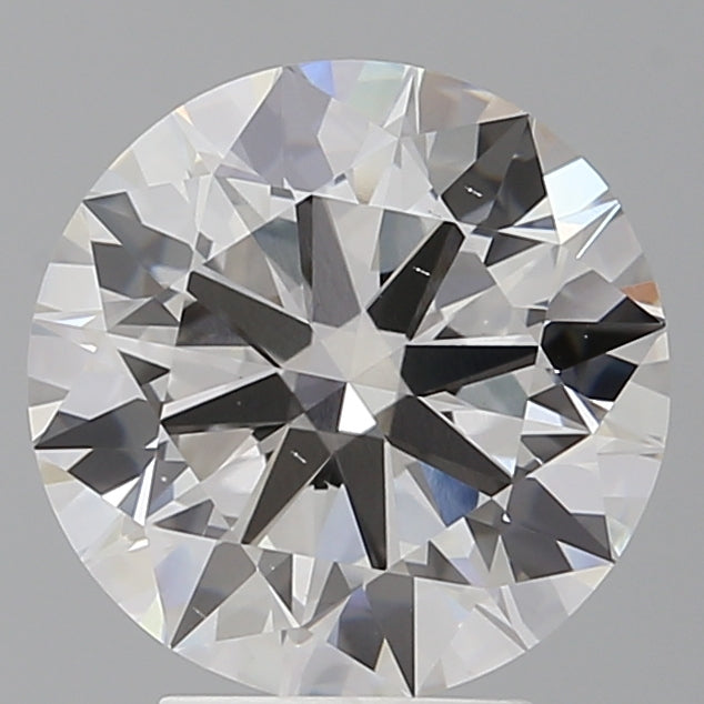 4.00 Carat Round Shaped, Excellent Cut, G Color, VS1 Clarity, IGI Certified Lab Grown Diamond