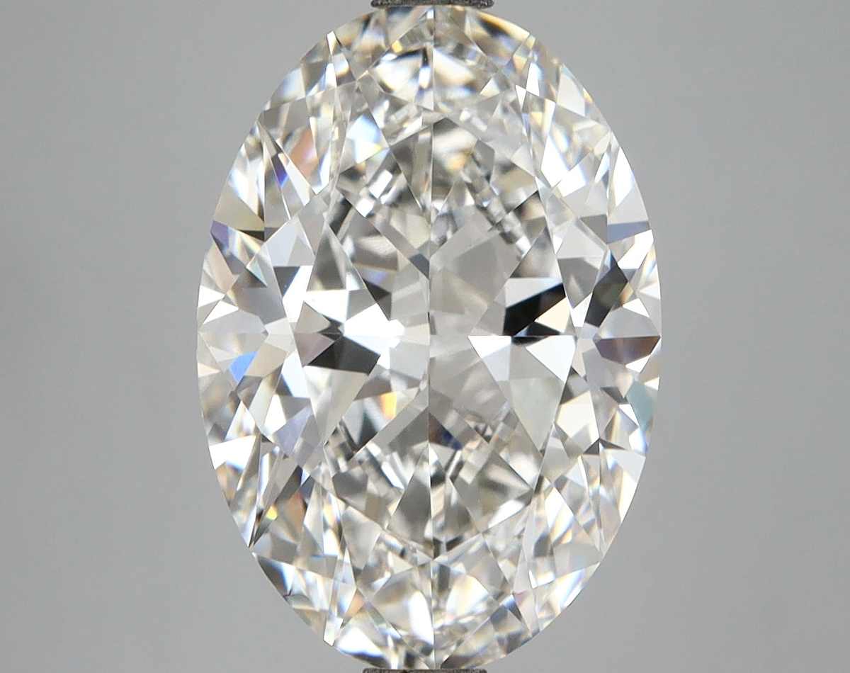 5.02 Carat Oval Shaped, Ideal Cut, VVS2 Clarity, IGI Certified Lab Grown Diamond