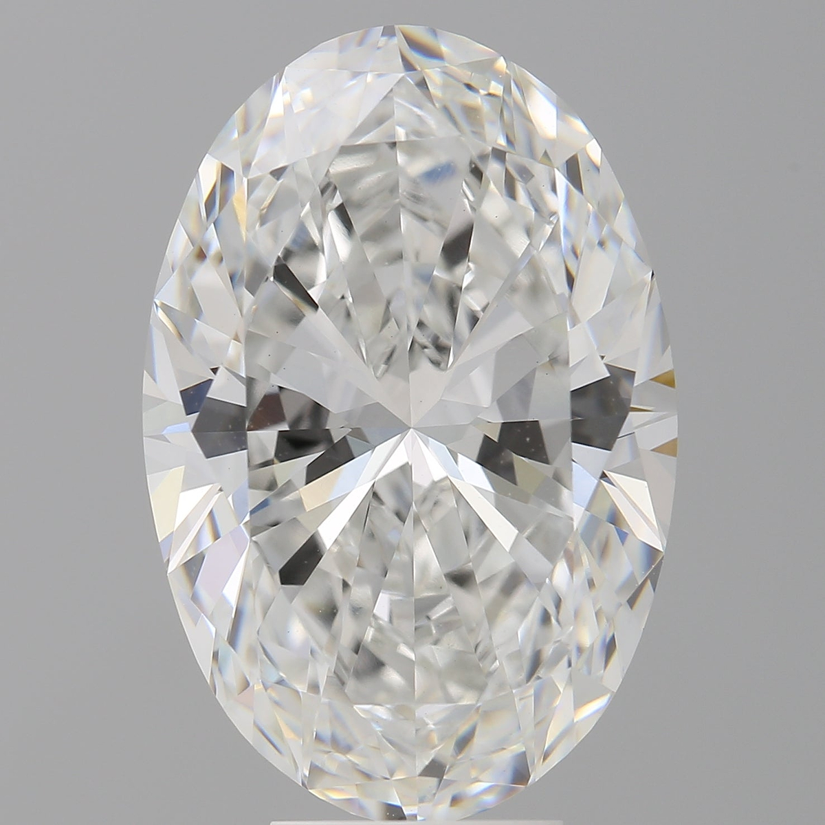 7.60 Carat Oval Shaped, Ideal Cut, E Color, VVS2 Clarity, IGI Certified Lab Grown Diamond