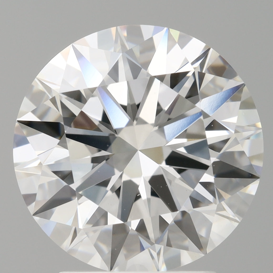 3.09 Carat Round Shaped, Ideal Cut, E Color, VVS2 Clarity, IGI Certified Lab Grown Diamond