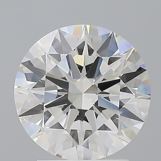 2.58 Carat Round Shaped, Ideal Cut, E Color, VVS2 Clarity, IGI Certified Lab Grown Diamond