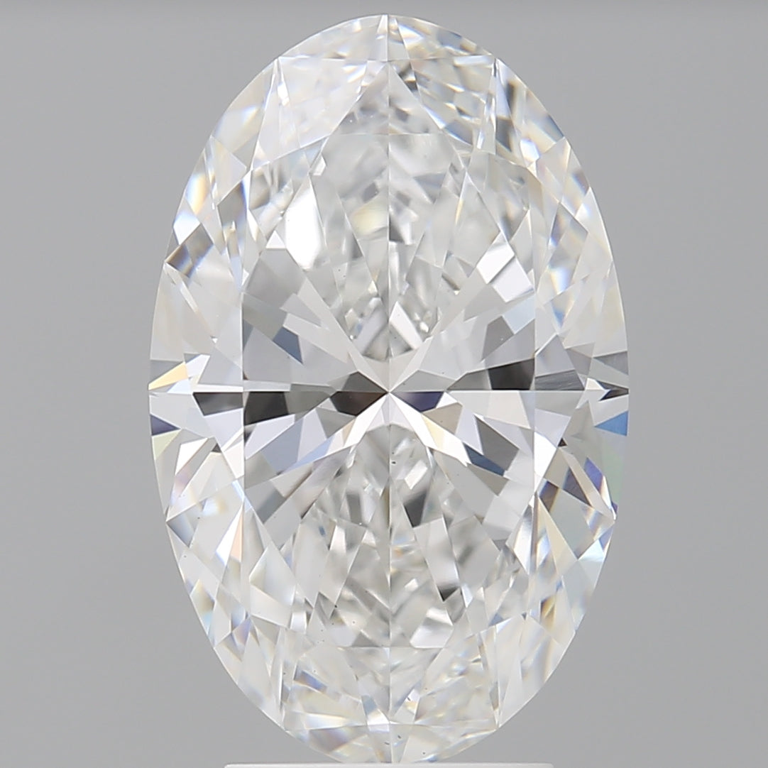 4.04 Carat Oval Shaped, Ideal Cut, E Color, VS1 Clarity, IGI Certified Lab Grown Diamond