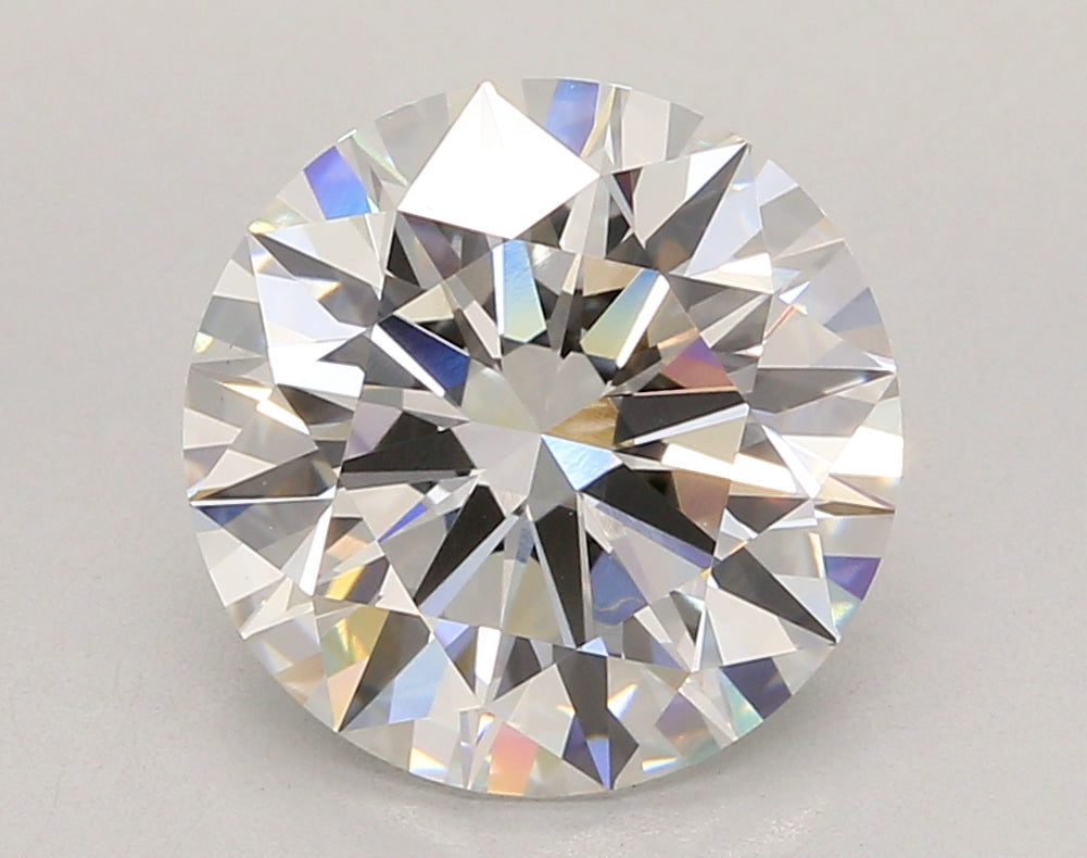 5.03 Carat Round Shaped, Ideal Cut, F Color, VS1 Clarity, IGI Certified Lab Grown Diamond