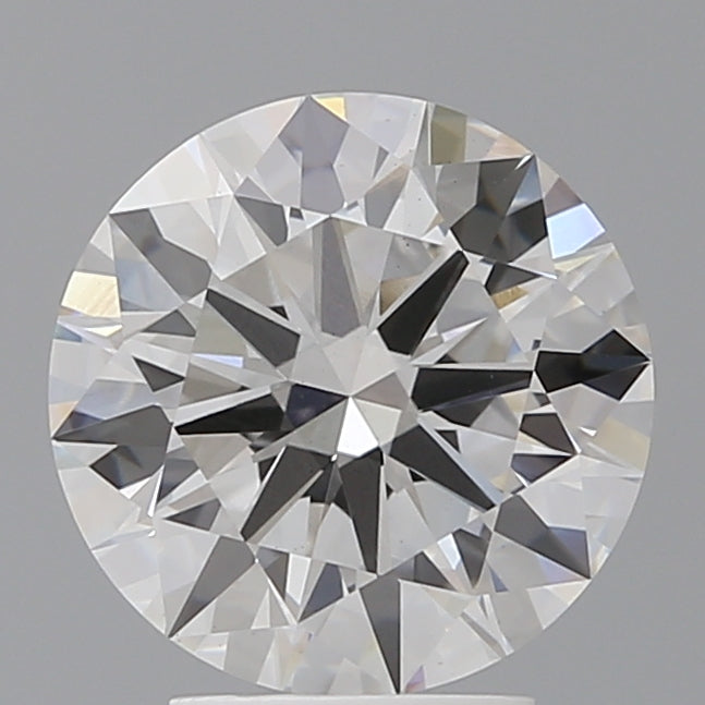3.58 Carat Round Shaped, Ideal Cut, F Color, VS1 Clarity, IGI Certified Lab Grown Diamond