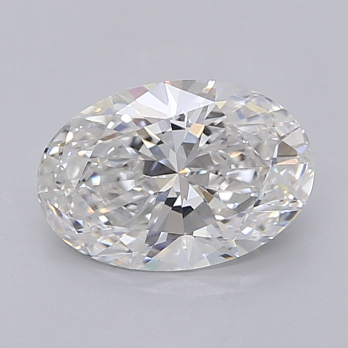 1.56 Carat Oval Shaped, Ideal Cut, F Color, VVS2 Clarity, IGI Certified Lab Grown Diamond