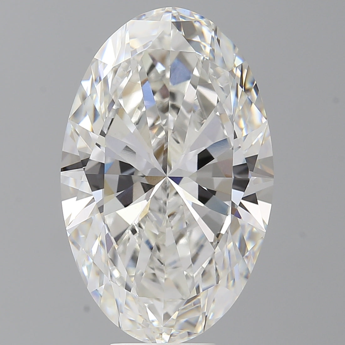 10.03 Carat Oval Shaped, Ideal Cut, F Color, VVS2 Clarity, IGI Certified Lab Grown Diamond