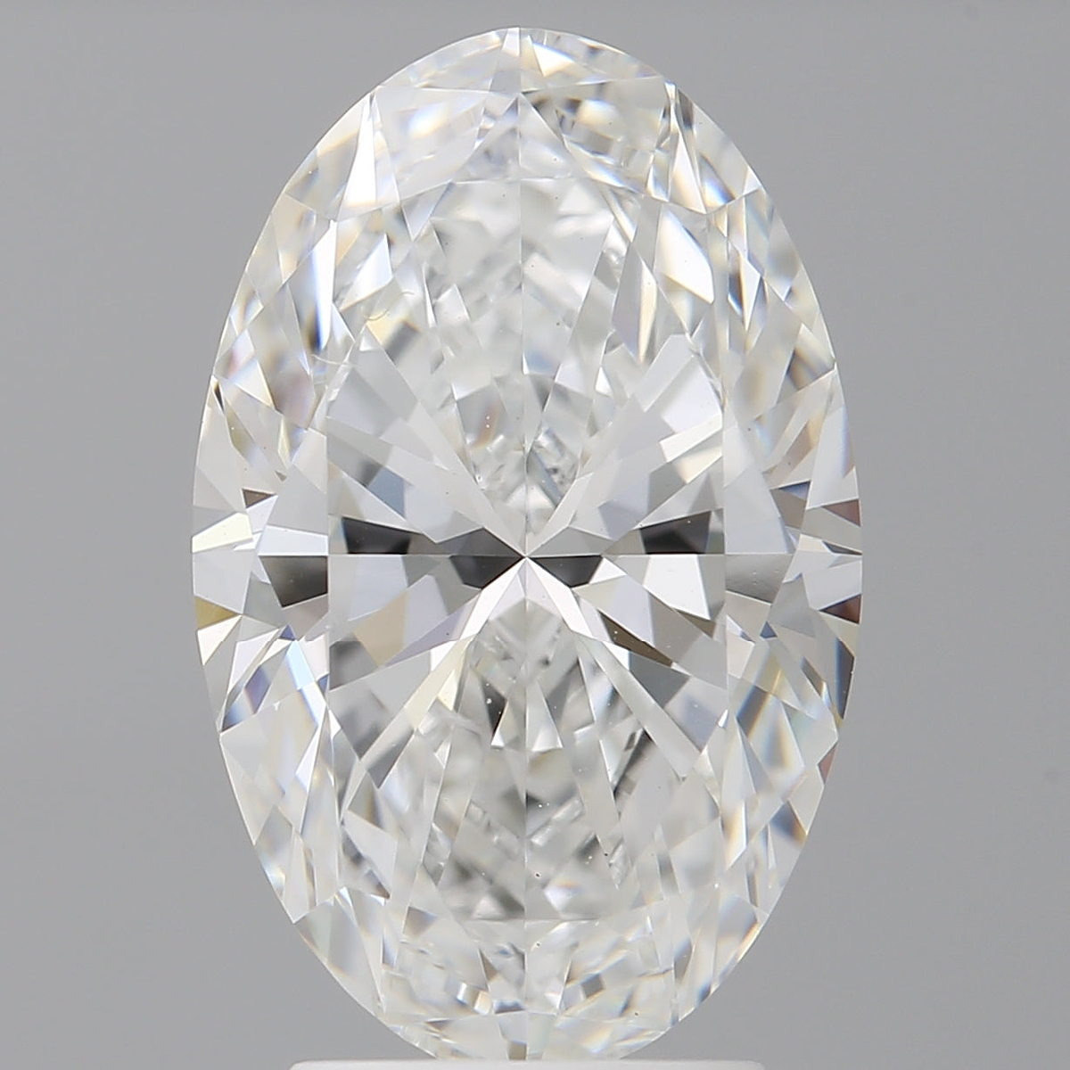 3.58 Carat Oval Shaped, Ideal Cut, E Color, VVS2 Clarity, IGI Certified Lab Grown Diamond