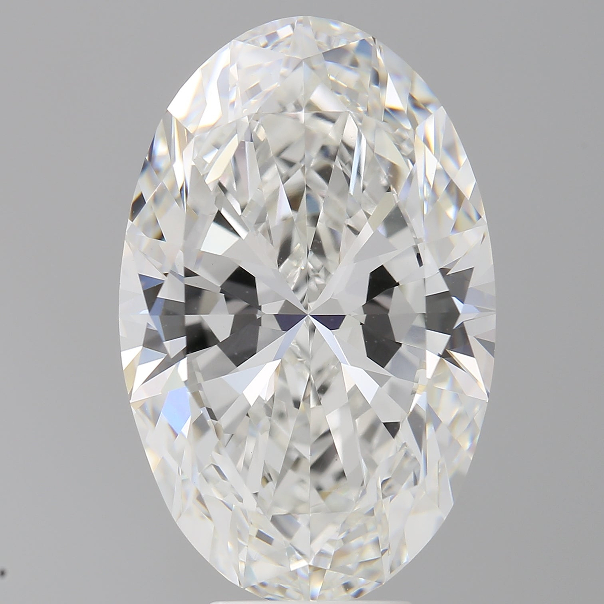 8.10 Carat Oval Shaped, Excellent Cut, F Color, VVS2 Clarity, IGI Certified Lab Grown Diamond