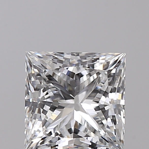 0.71 Carat Princess Shaped, Ideal Cut, D Color, VVS1 Clarity, IGI Certified Lab Grown Diamond
