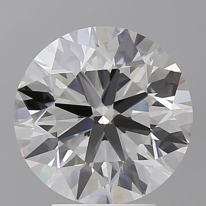 4.01 Carat Round Shaped, Ideal Cut, E Color, VVS2 Clarity, IGI Certified Lab Grown Diamond