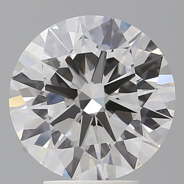 4.01 Carat Round Shaped, Ideal Cut, F Color, VVS2 Clarity, IGI Certified Lab Grown Diamond