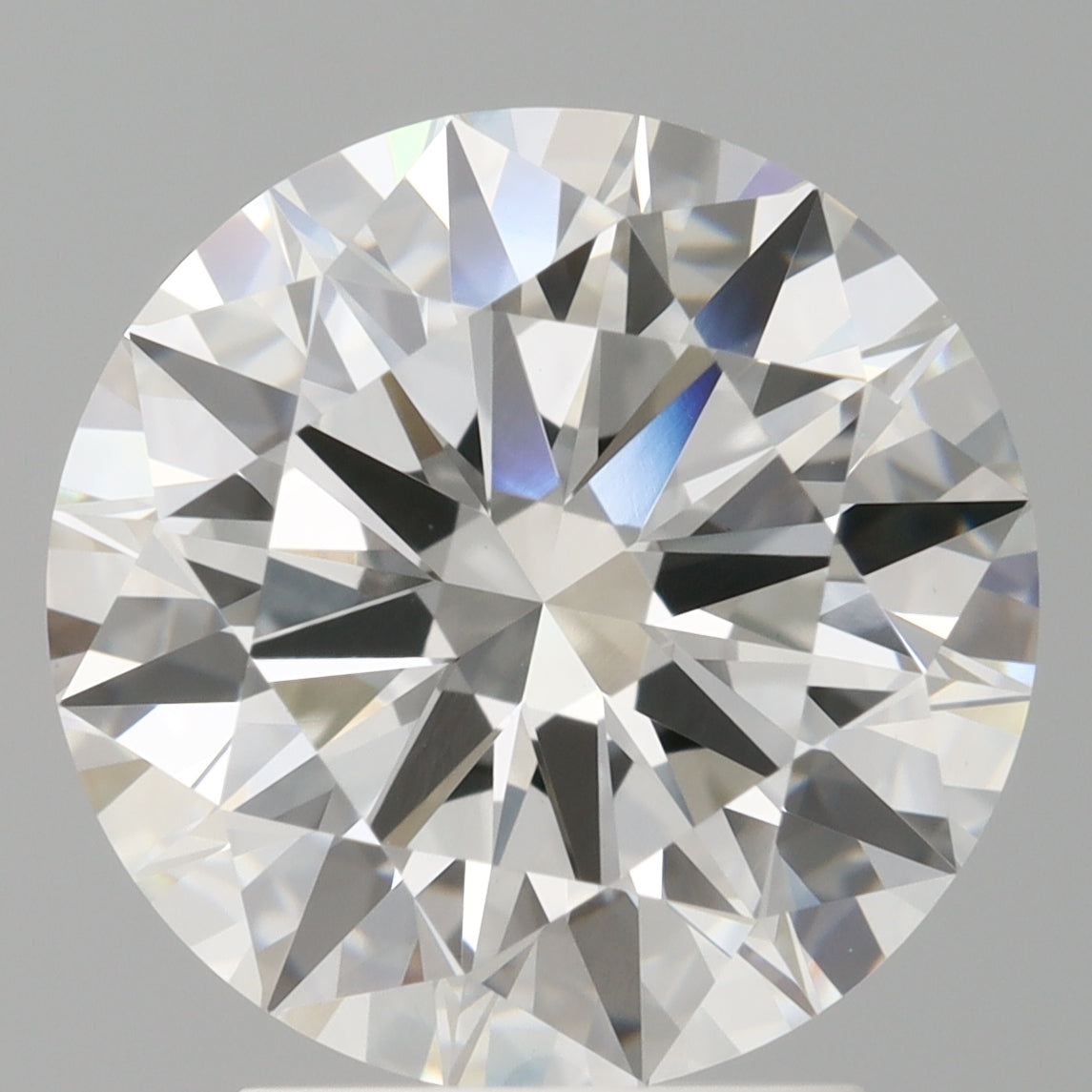 3.10 Carat Round Shaped, Ideal Cut, F Color, VVS2 Clarity, IGI Certified Lab Grown Diamond