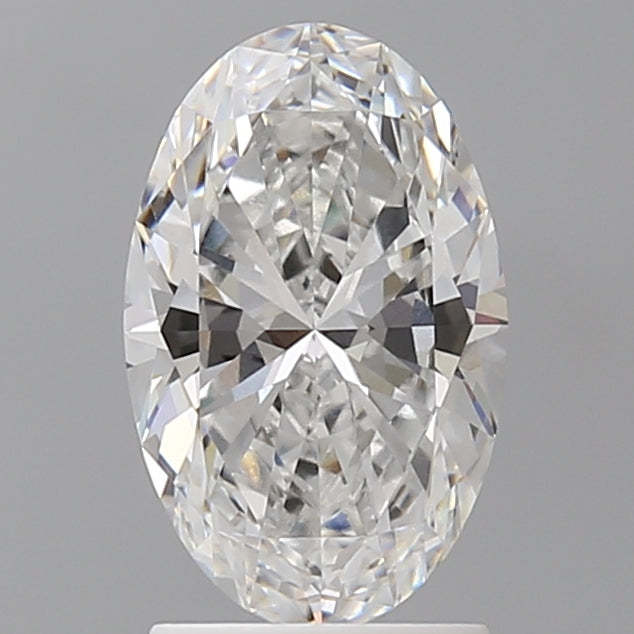 2.03 Carat Oval Shaped, Ideal Cut, E Color, VVS2 Clarity, IGI Certified Lab Grown Diamond