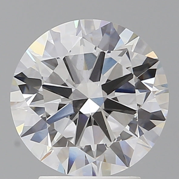 3.00 Carat Round Shaped, Excellent Cut, F Color, VVS2 Clarity, IGI Certified Lab Grown Diamond