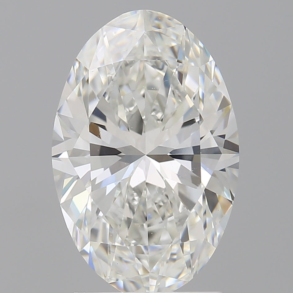 2.59 Carat Oval Shaped, Excellent Cut, F Color, VS1 Clarity, IGI Certified Lab Grown Diamond