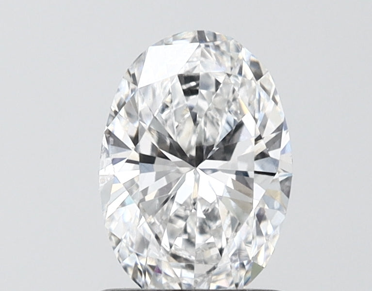 1.09 Carat Oval Shaped, Ideal Cut, D Color, VS1 Clarity, IGI Certified Lab Grown Diamond