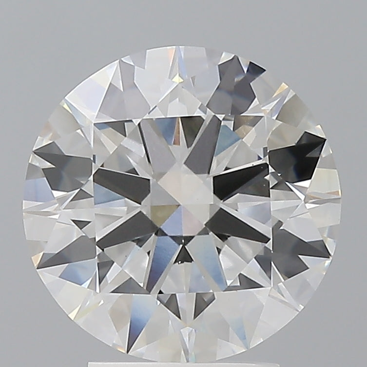 3.51 Carat Round Shaped, Ideal Cut, F Color, VVS2 Clarity, IGI Certified Lab Grown Diamond
