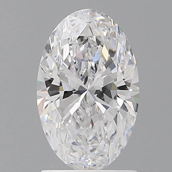 1.56 Carat Oval Shaped, Ideal Cut, D Color, VVS2 Clarity, IGI Certified Lab Grown Diamond