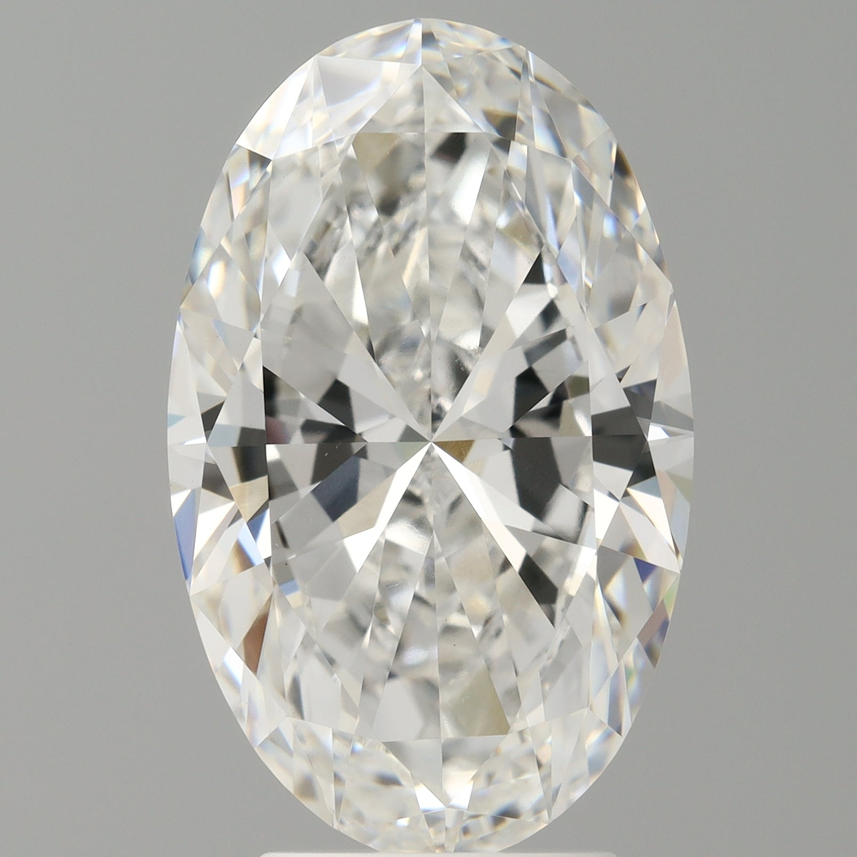 4.10 Carat Oval Shaped, Ideal Cut, E Color, VVS2 Clarity, IGI Certified Lab Grown Diamond