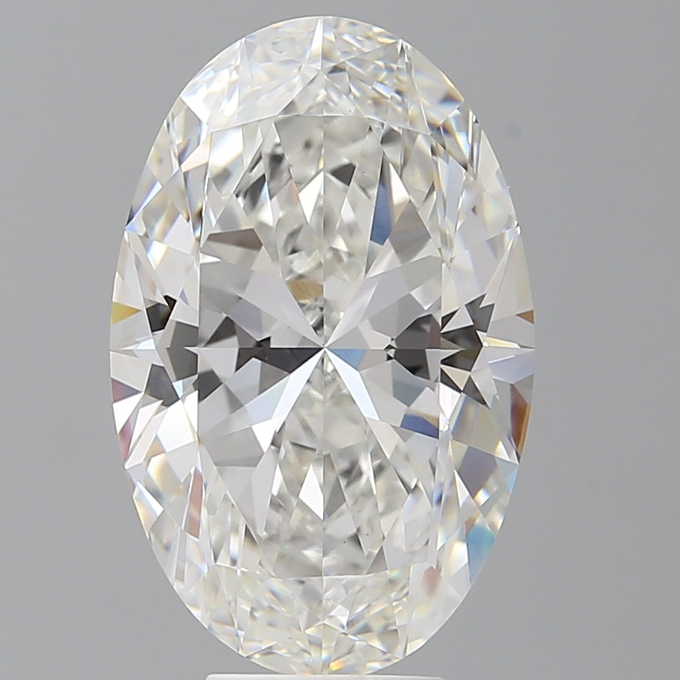 7.09 Carat Oval Shaped, Ideal Cut, F Color, VS1 Clarity, IGI Certified Lab Grown Diamond