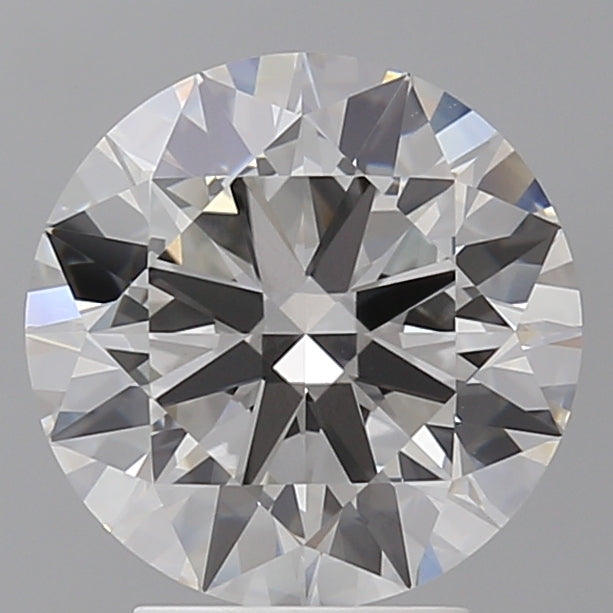 3.55 Carat Round Shaped, Ideal Cut, F Color, VVS2 Clarity, IGI Certified Lab Grown Diamond