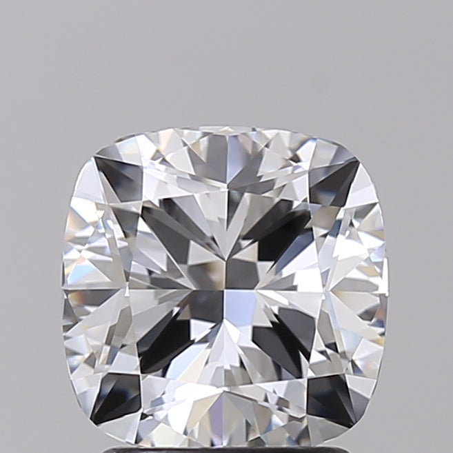 2.01 Carat Cushion Shaped, Ideal Cut, D Color, VVS1 Clarity, IGI Certified Lab Grown Diamond
