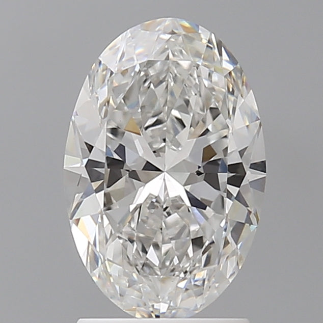 2.10 Carat Oval Shaped, Ideal Cut, E Color, VS1 Clarity, IGI Certified Lab Grown Diamond