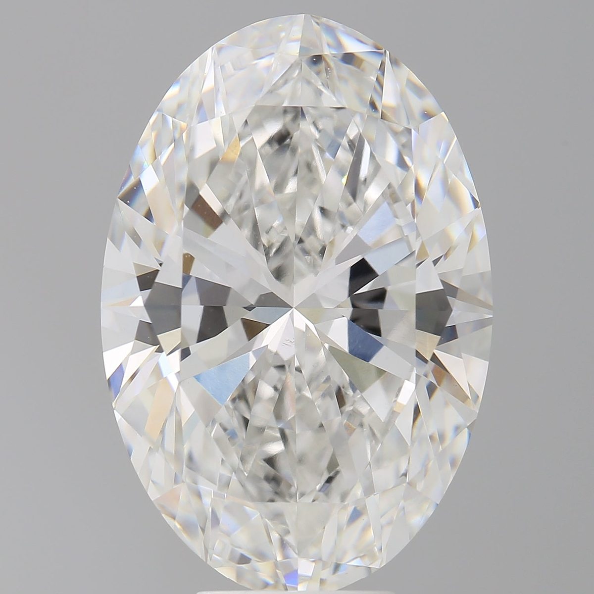 9.04 Carat Oval Shaped, Ideal Cut, F Color, VVS2 Clarity, IGI Certified Lab Grown Diamond