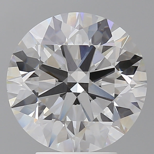 4.07 Carat Round Shaped, Ideal Cut, E Color, VS1 Clarity, IGI Certified Lab Grown Diamond