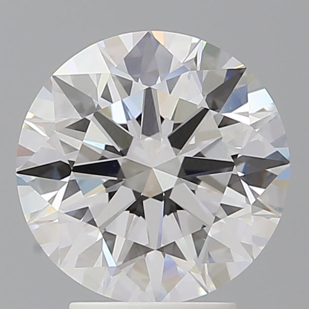 3.57 Carat Round Shaped, Ideal Cut, E Color, VVS2 Clarity, IGI Certified Lab Grown Diamond