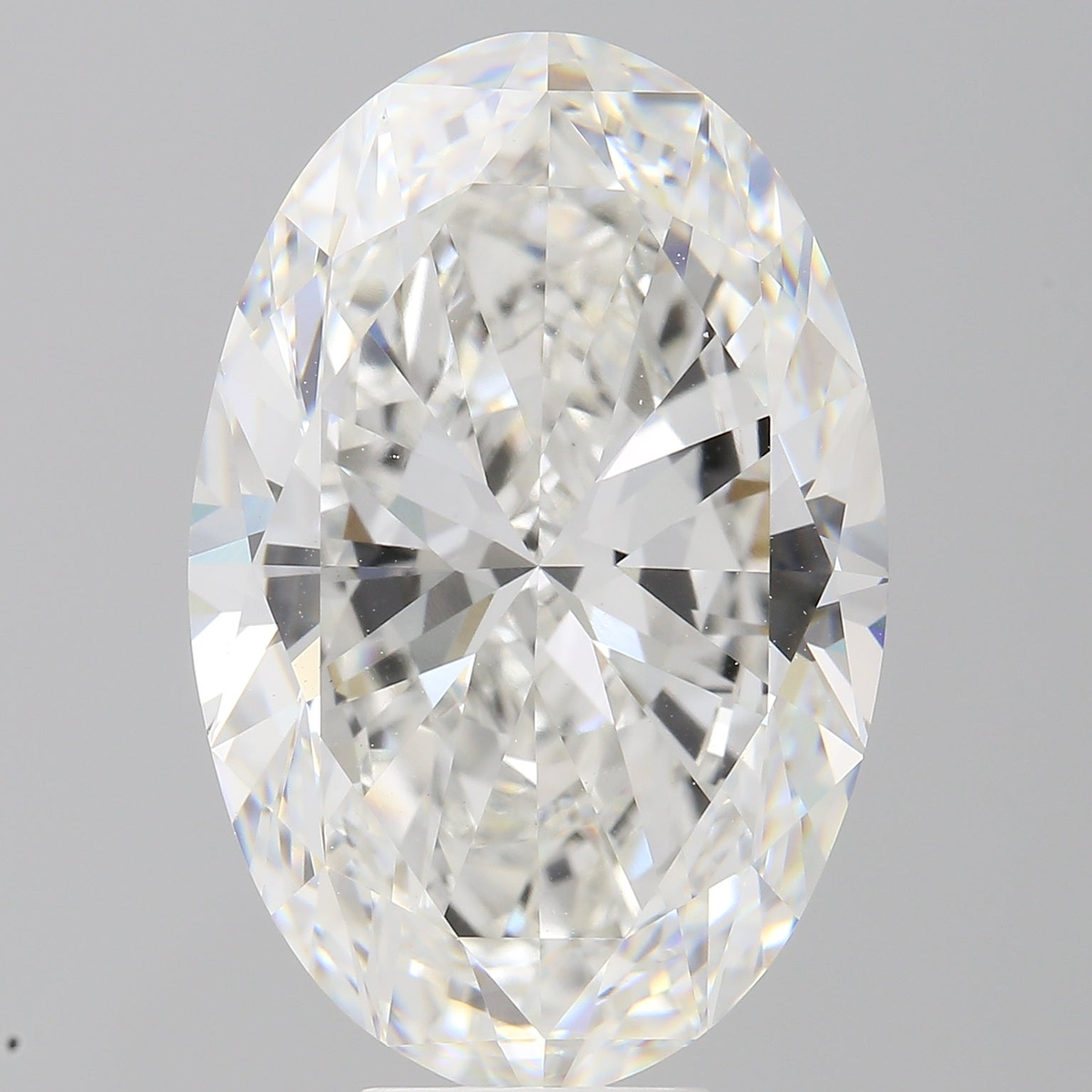 10.08 Carat Oval Shaped, Excellent Cut, F Color, VVS2 Clarity, IGI Certified Lab Grown Diamond